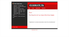 Desktop Screenshot of ellismate.tk