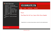 Tablet Screenshot of ellismate.tk